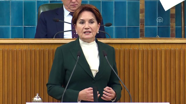 Akşener: 'Türk milleti masumların hayatına kastetmez onları bağrına basar' - TBMM