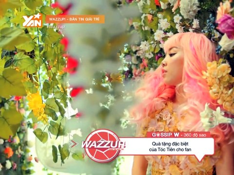BẢN TIN GIẢI TRÍ WAZZUP II Tóc Tiên cực ngầu trong MV Ngày Mai phiên bản mới II YANNEWS