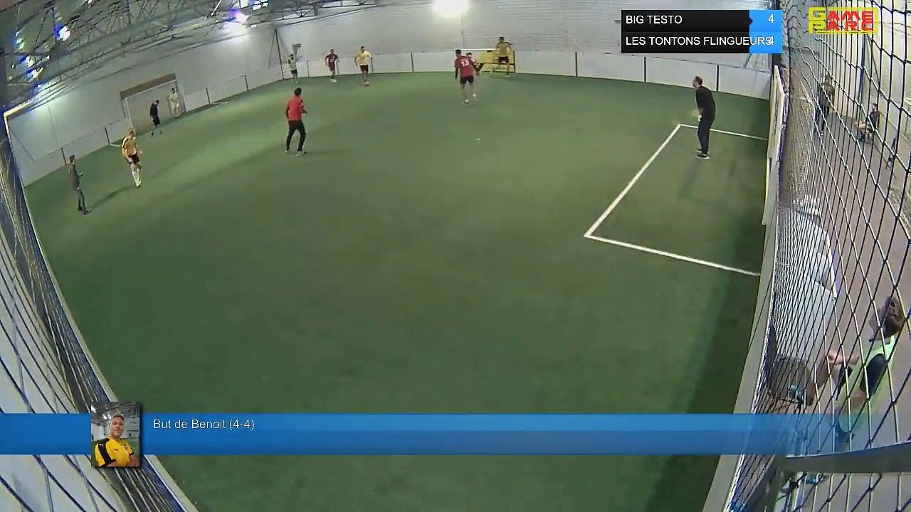 But de Benoit (4-4) - BIG TESTO Vs LES TONTONS FLINGUEURS - 04/11/19 19:00 - LIGUE 1