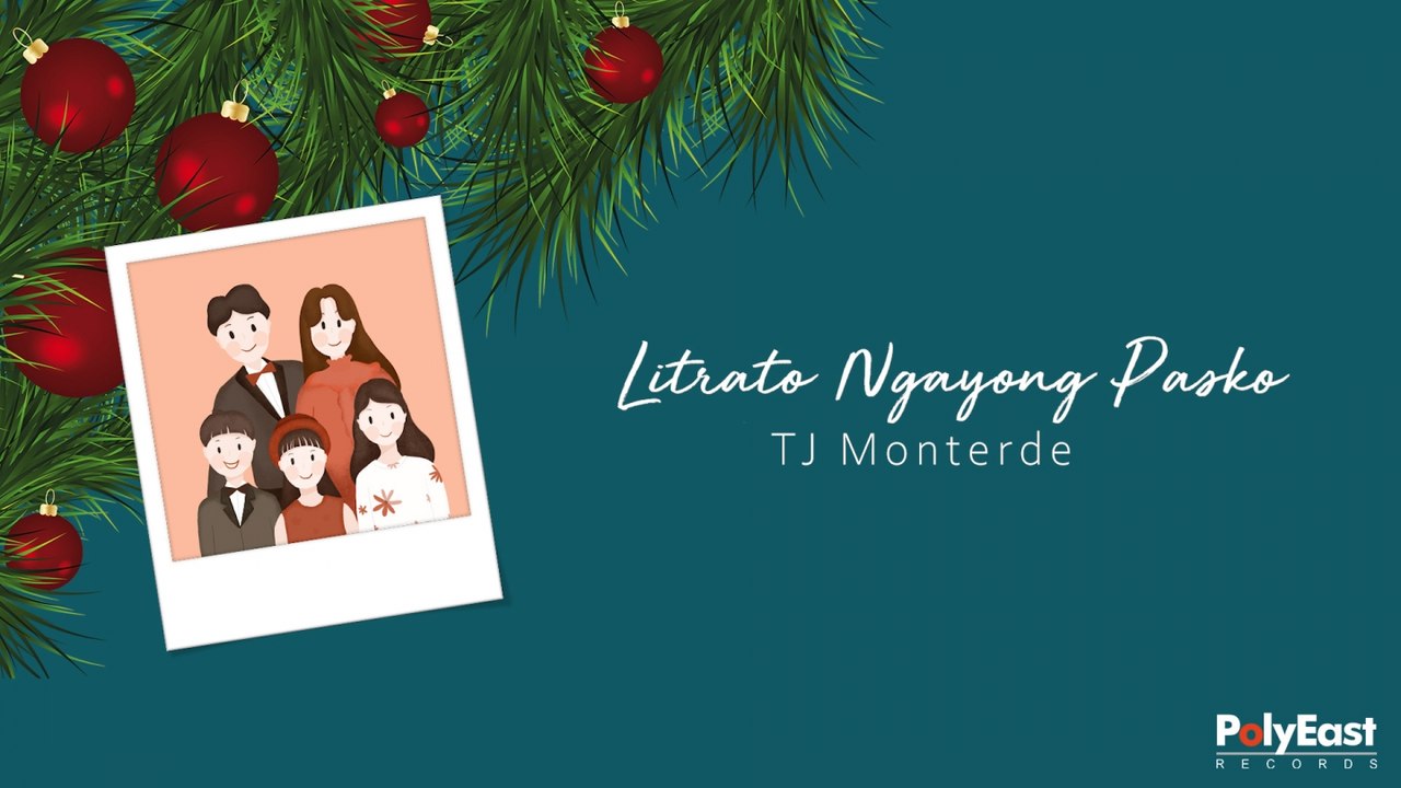 TJ Monterde - Litrato Ngayong Pasko - (Lyric )