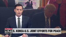 Trump expresses hopes to continue efforts with Korea on peace and denuclearization of Korean Peninsula