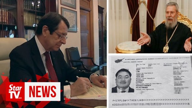 Cyprus to revoke passports 'mistakenly' granted to investors, including Jho Low