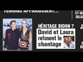 David Hallyday et Laura Smet, héritage bidon, ils refusent le chantage