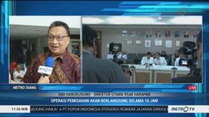 Operasi Pemisahan Bayi Kembar Siam Ardi-Ardan Melibatkan 30 Dokter