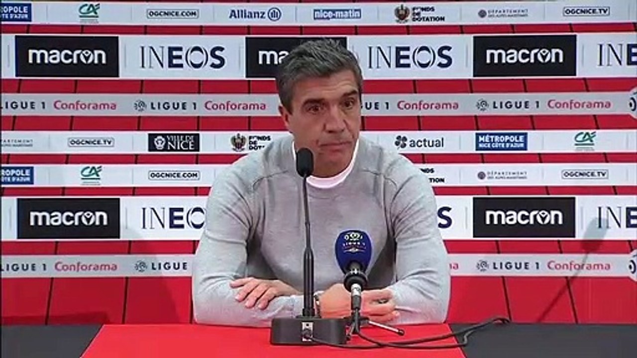 OGCN-SDR (2-0) : la conférence de David Guion