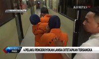 Keroyok Lansia, 4 Pelaku Ditangkap