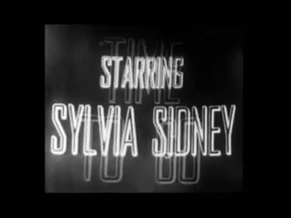 classic TV - Tales of Tomorrow -  "Time To Go"  (1952)