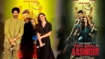 Amrish Puri's grandson Vardhan Puri's debut Yeh Saali Aashiqui trailer launch | FilmiBeat