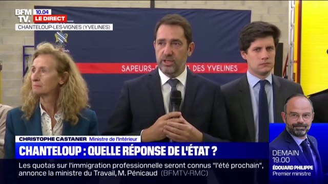 Christophe Castaner à Chanteloup-les-Vignes: Ce qui s'est passé samedi est à la fois odieux et insupportable