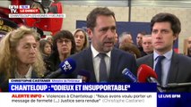 Christophe Castaner à Chanteloup-les-Vignes: 