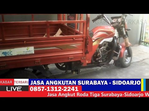 SEWA MURAH !! - WA : 0896-3680-0757 (TRI) Jasa Angkut Motor Roda Tiga Murah Sidoarjo & Jawa Timur