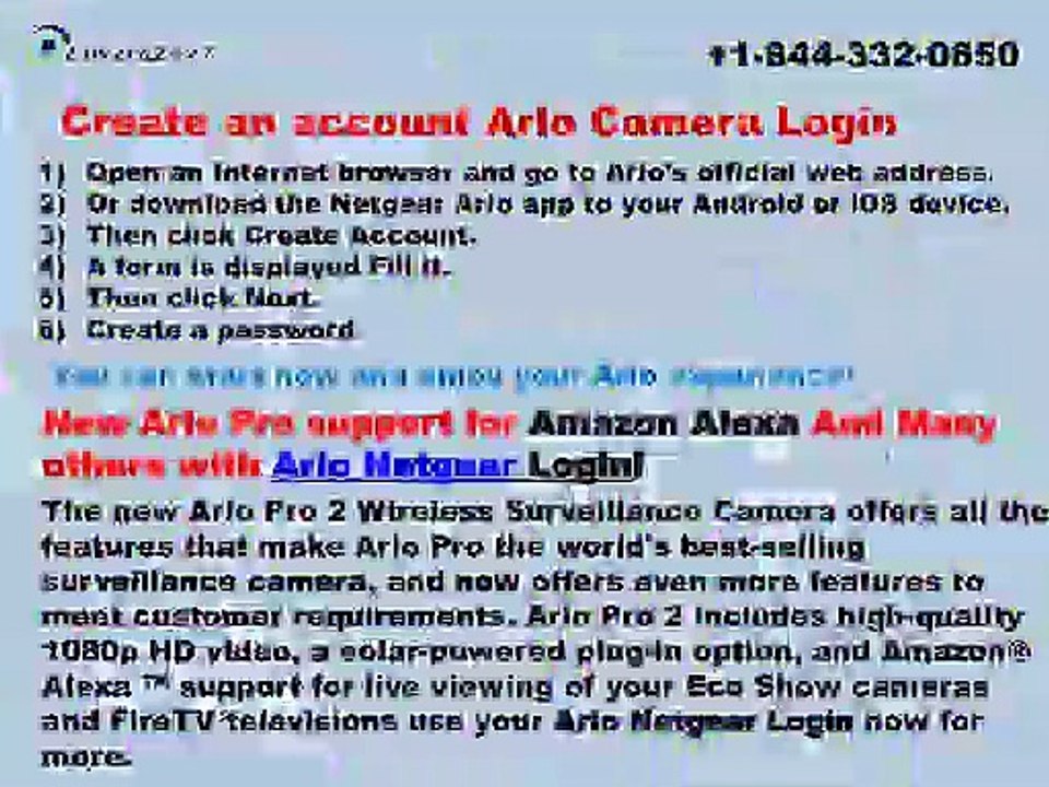 Arlo Account Setup 18443320850 Arlo Setup | Arlo Login | Arlo Netgear Login