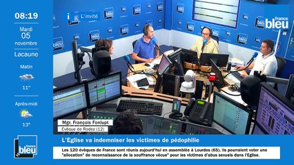 Monseigneur François Fonlupt, évêque de Rodez