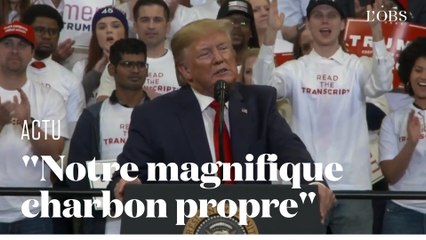 Trump officialise le retrait américain de l'accord de Paris... et ressort le mythe du "charbon propre"