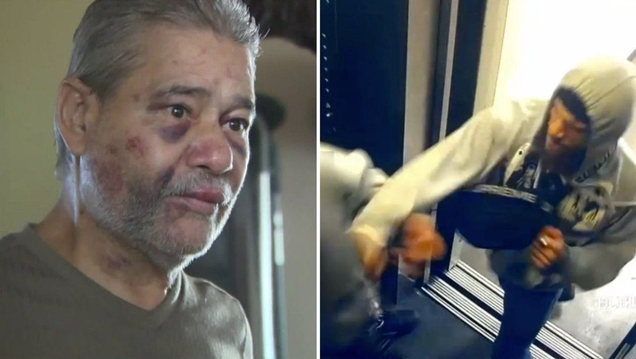 Vídeo Viral: paliza con saña y sin motivo a un veterano de guerra en un ascensor