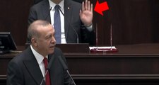 Erdoğan'ın konuşmasını kesen tezahüratlara parti grubunu yöneten isim müdahale etti