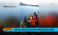 3 WNA Asal Tiongkok Hilang Saat Menyelam di Selat Sunda