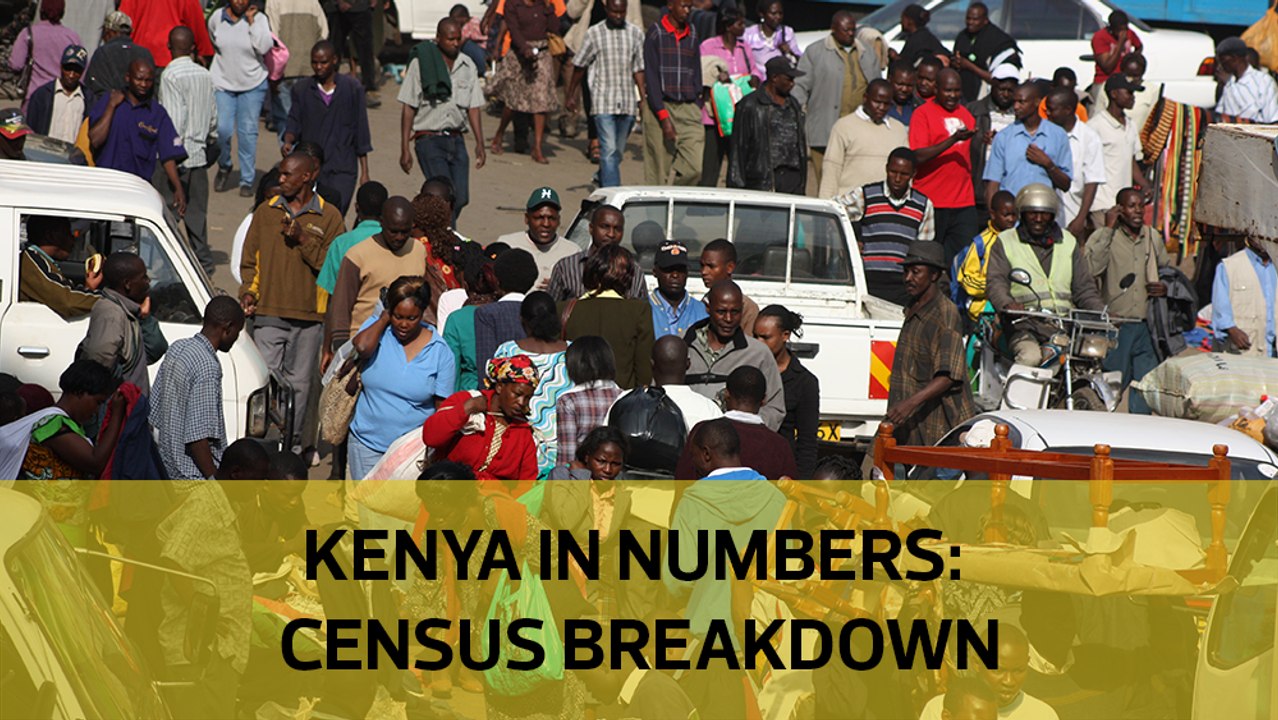 Kenya in numbers: Census breakdown