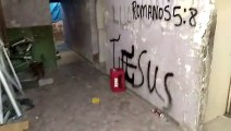 Así es el piso franco de una banda latina en el madrileño barrio de Carabanchel