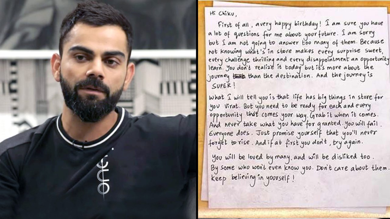 Virat Kohli Writes Letter To '15-Year-Old Me' On 31st Birthday || Oneindia Telugu