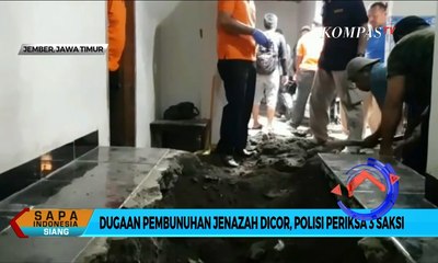 Dugaan Pembunuhan Jenazah Dicor, Polisi Periksa 3 Saksi