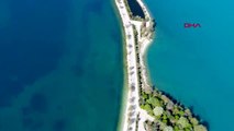 Isparta eğirdir gölü'nün yüzeyi, 10 yılda 84 kilometrekare azaldı