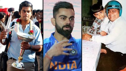Virat Kohli Shares How He Became Mentally Stronger || నాన్నఅనే ఎమోషన్ నన్ను వెంటాడుతూనే ఉంటుంది!!