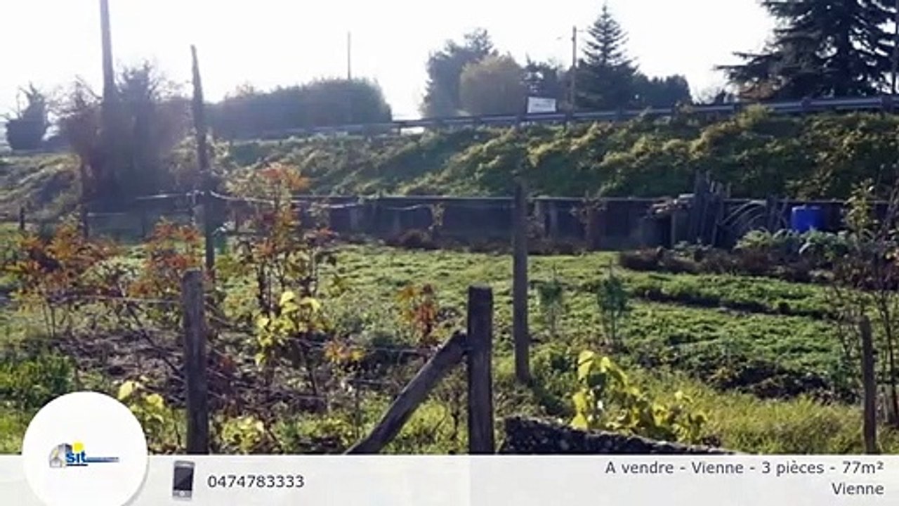 A vendre - Vienne - 3 pièces - 77m²