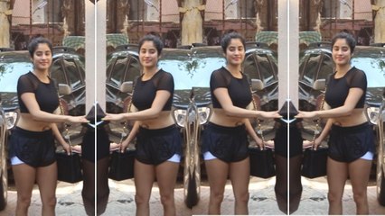 Spotted: Janhvi Kapoor at Pilates Gym in Khar