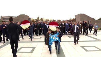Bülent Ecevit, vefatının 13'üncü yılında mezarı başında anıldı