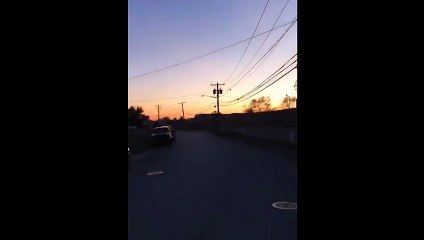 ATV Rider Hits A Post And Falls