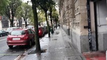 Jornada con lluvia y viento en Euskadi