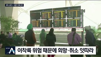 최악 스모그에 ‘독가스실’된 뉴델리…비행기도 못 간다