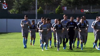 Trabzonspor'da Krasnodar hazırlıkları sürüyor