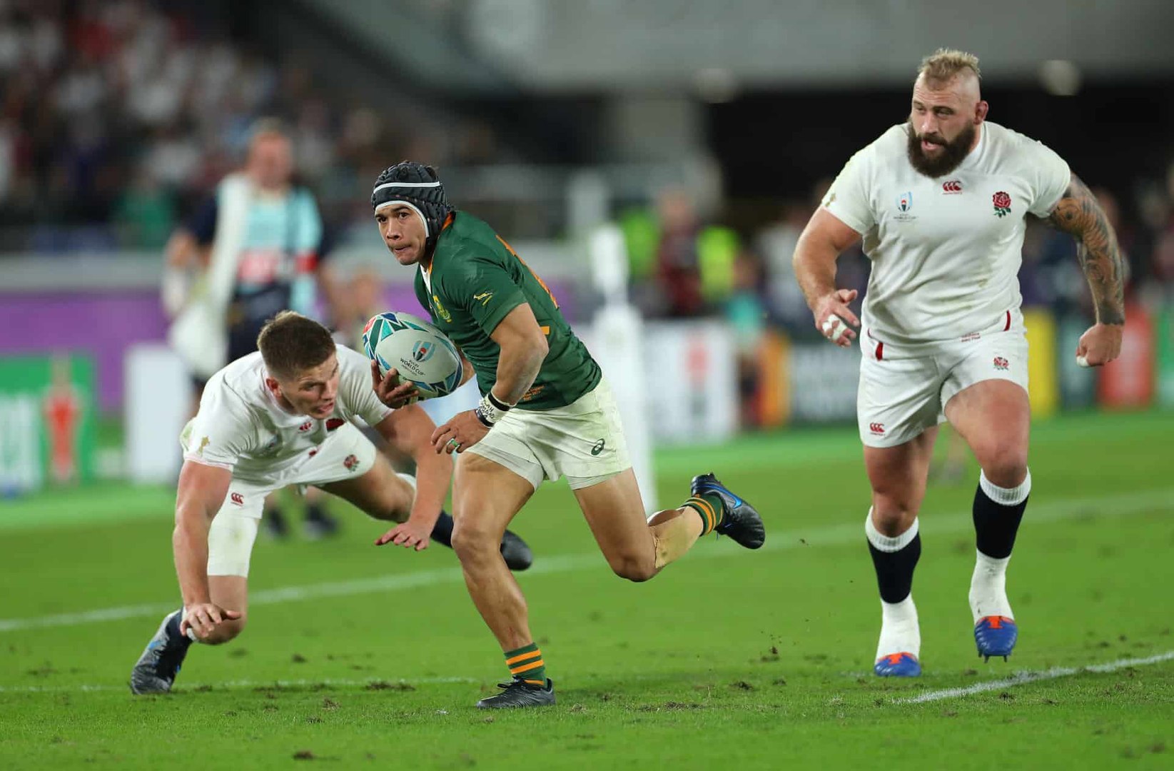 Le Magnifique Essai De Cheslin Kolbe En Finale De La Coupe Du Monde Video Dailymotion