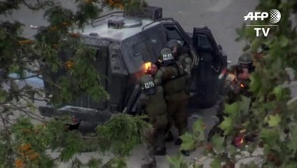 Chile tem manifestação multitudinária e caos