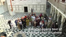 Pakistan opens tour of Sikh heritage sites in Lahore