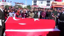 Osmaniye şehit istihkam uzman çavuş suat topçu son yolculuğuna uğurlandı