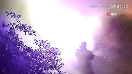 'İnatçı kundakçı' ilk iki denemesinde beceremeyince aracı benzin döküp yaktı