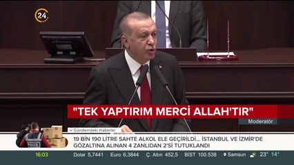 Erdoğan, AK Parti Grup Toplantısı'nda konuştu