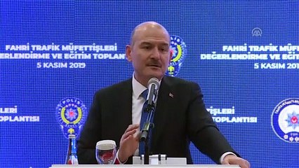 Soylu: 'Ölümlü kaza sayısı yüzde 26 azaldı' - ANKARA