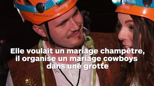Le marié organise un mariage surprise dans une grotte, au fond d’une mine, et c’est le pire mariage au monde