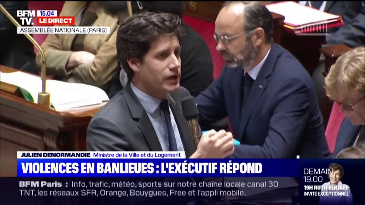 Julien Denormandie sur les violences en banlieue: "La République ne cédera jamais"