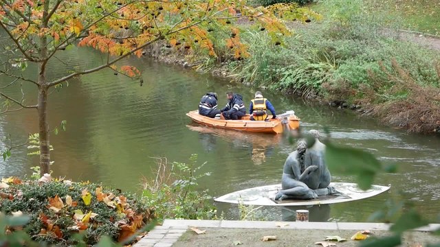 Triple tentative infanticide à Namur: fouilles de l'étang par la police