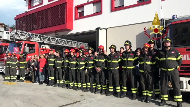 Ancona - Il minuto di silenzio per colleghi morti ad Alessandria (05.11.19)