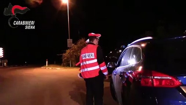 Siena - Quattro arresti dei Carabinieri, smantellata rete di spaccio (05.11.19)