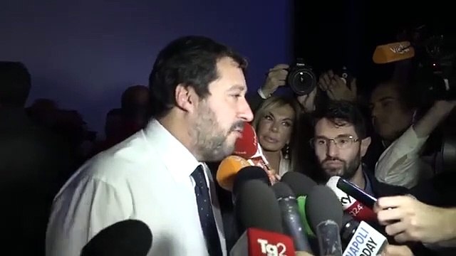 Matteo Salvini a Napoli: Pronta Flat tax, taglio delle tasse e della burocrazia 5.11.19