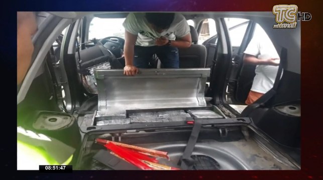 100 paquetes de cocaína fueron decomisados en operativo realizado en El Oro