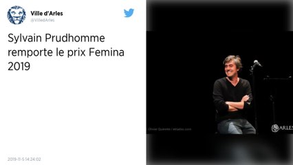Prix Femina 2019. Sylvain Prudhomme récompensé pour son roman « Par les routes »