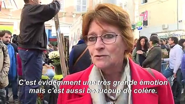 Un an après les effondrements d'immeubles à Marseille, émotion et colère